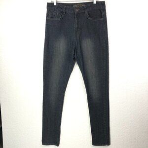 No Fuze Slightly Distressed Jeans With Embellished Back Pockets Size 14